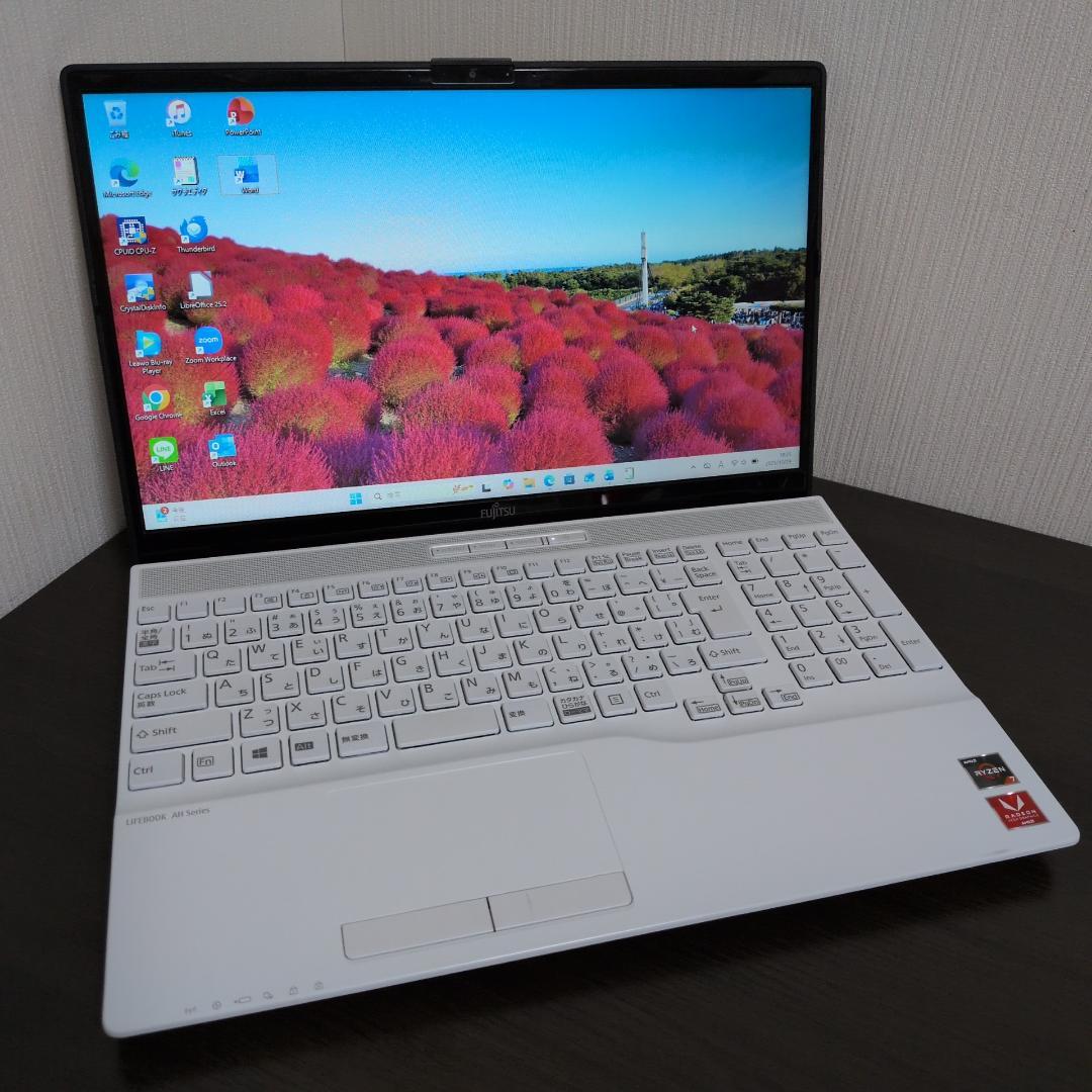 【Ryzen7✨16GB/SSD1TB】富士通 AH50/E1 大画面