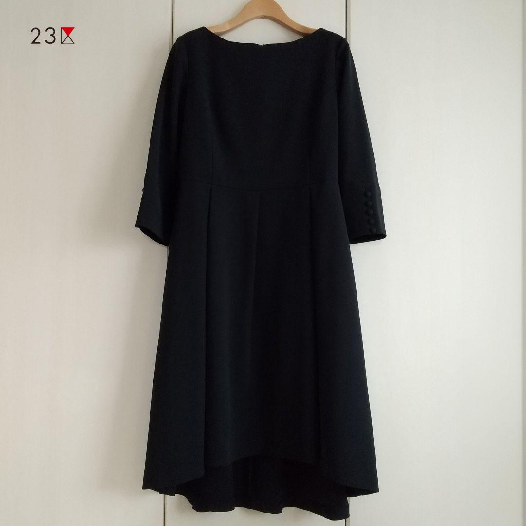 滝沢眞規子さん着用／VERY掲載／23区 ダブルクロス ワンピース 40