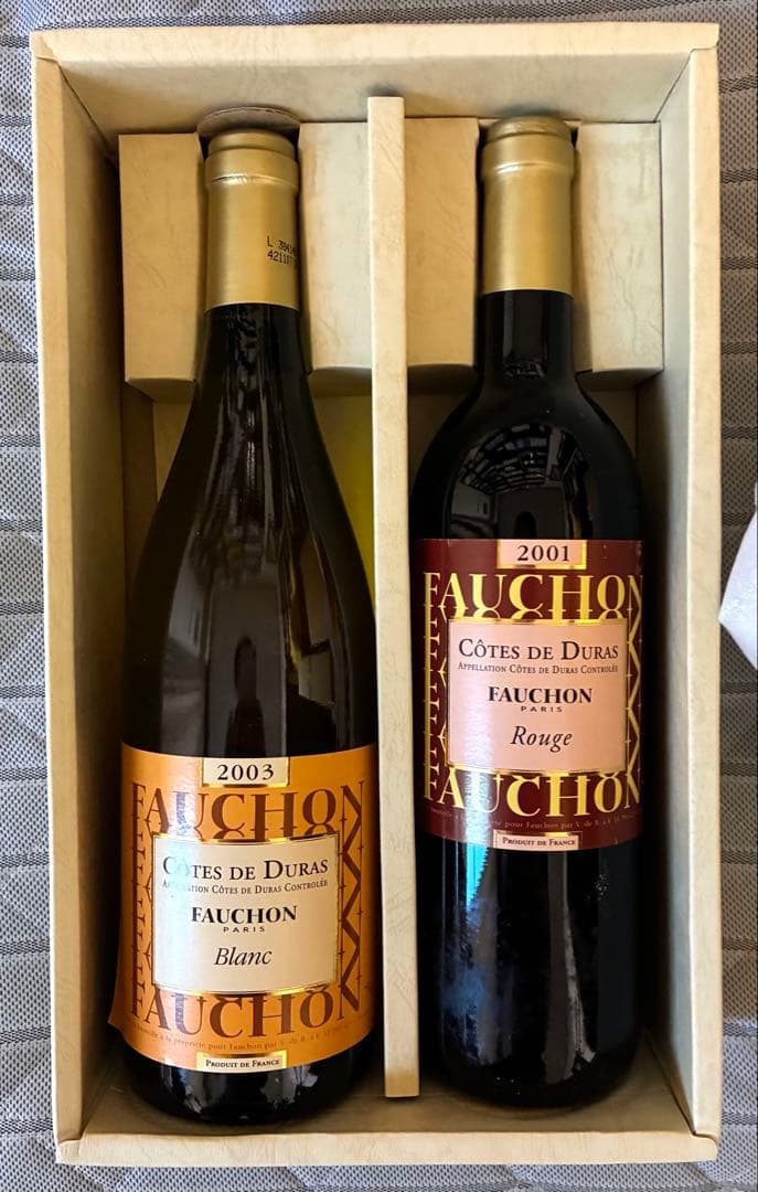 ワイン　ビンテージ　2001年　2003年　赤白　フランス　フォション