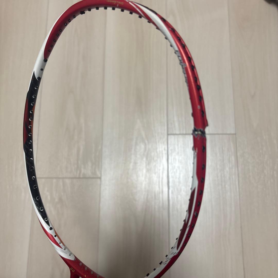 バドミントンラケット ディオラZストライク限定色、ジャンク品