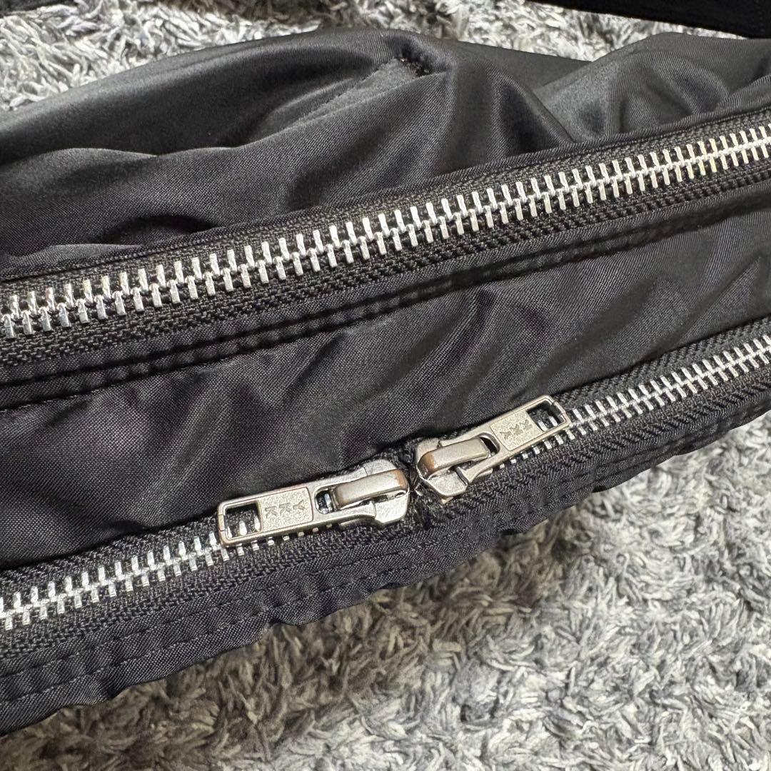 希少 廃盤 ポーター タンカー 2層式 ショルダーバッグ L 黒