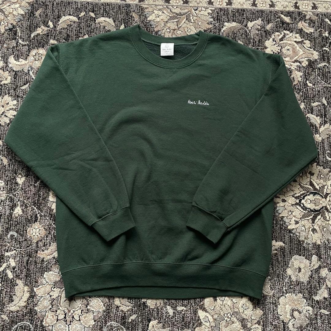 6(ROKU) HENRI MATTISE CUTOUT スウェット トレーナー