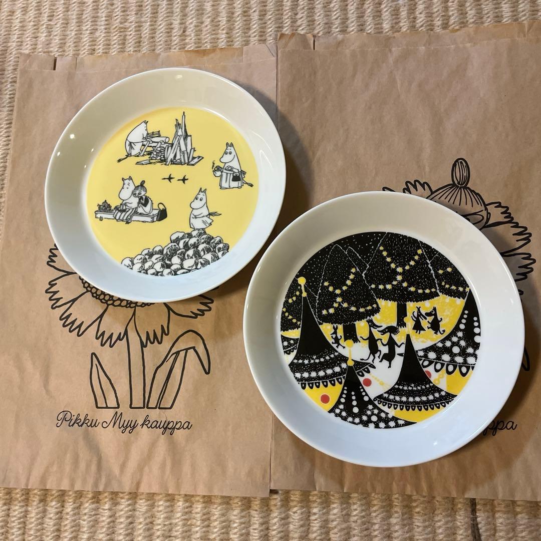 アラビア　ムーミン　プレート　2019 2枚