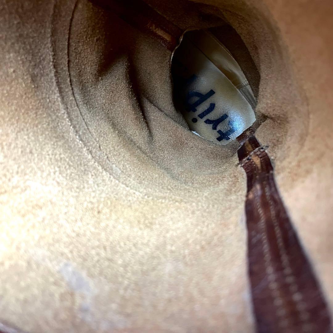 trippen トリッペン 39メキシコ ロングブーツ 革紐 訳あり 美品