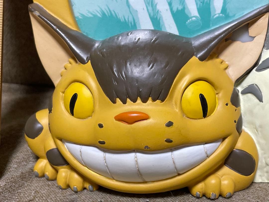 スタジオジブリ　となりのトトロ　ネコバス　フォトフレーム　写真立て　猫バス