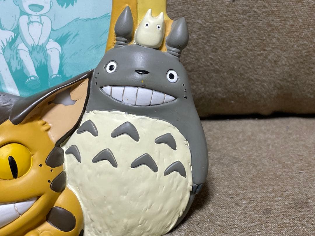 スタジオジブリ　となりのトトロ　ネコバス　フォトフレーム　写真立て　猫バス