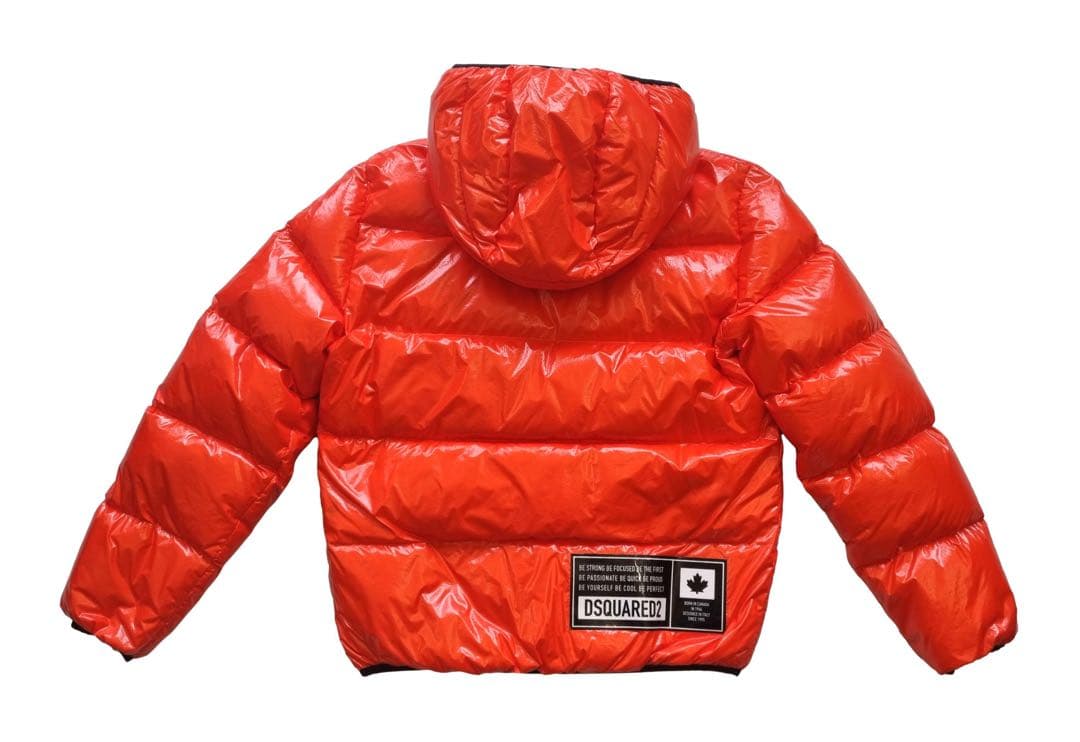 DSQUARED2 21AW極美品 光沢 フーディーダウンジャケット サイズ50