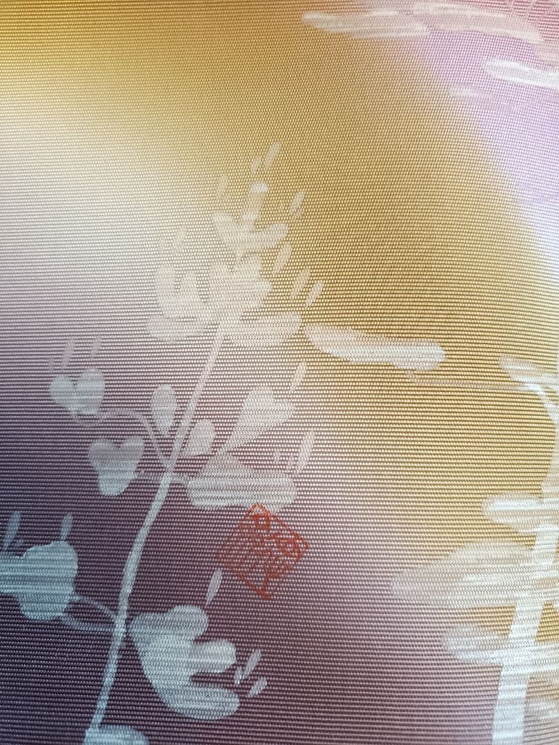 21　北村徳齋　茶道用帛紗 ラベンダー