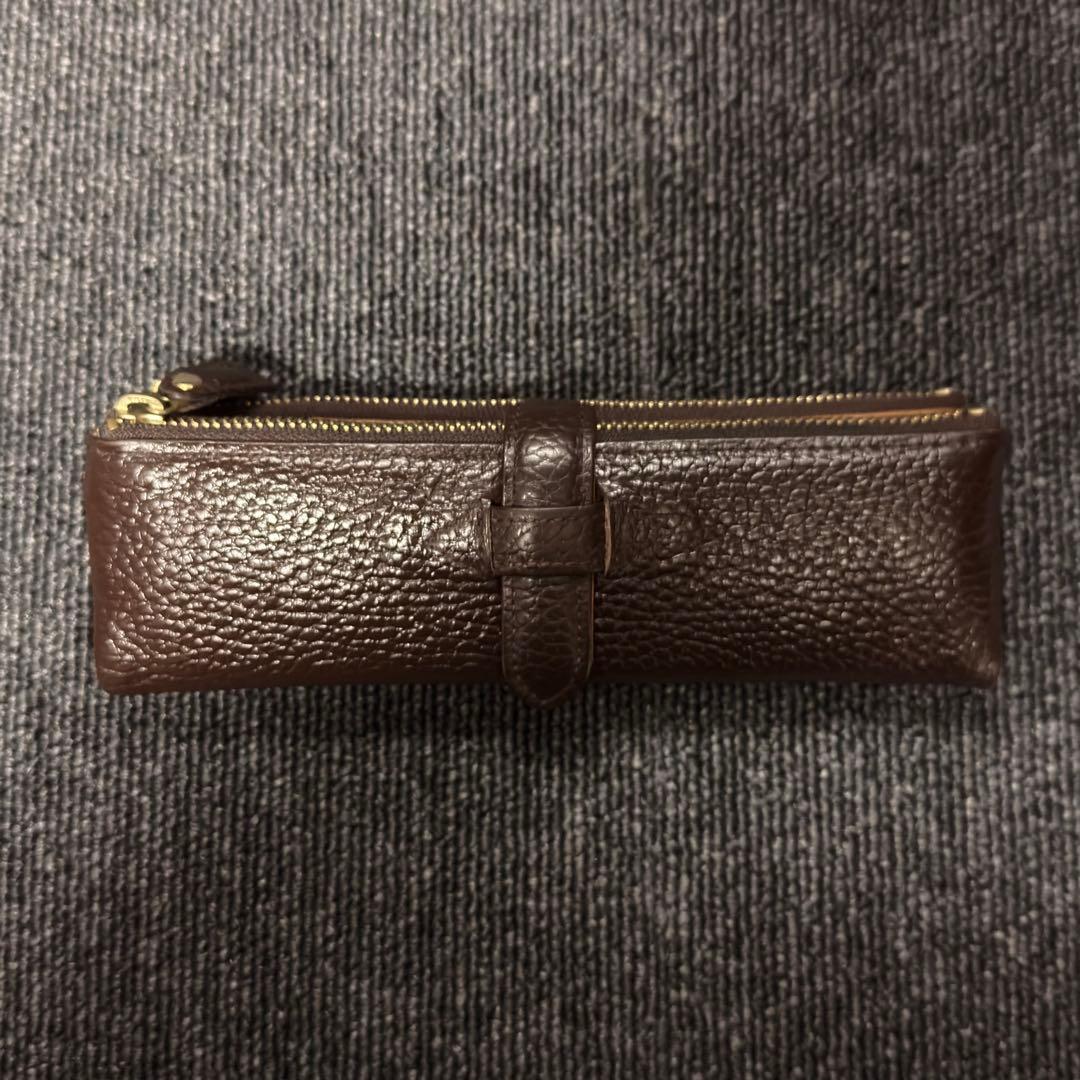 C COMPANY ルポペンケース&ルポ3ナチュラルペンケース&手入れ道具&革栞