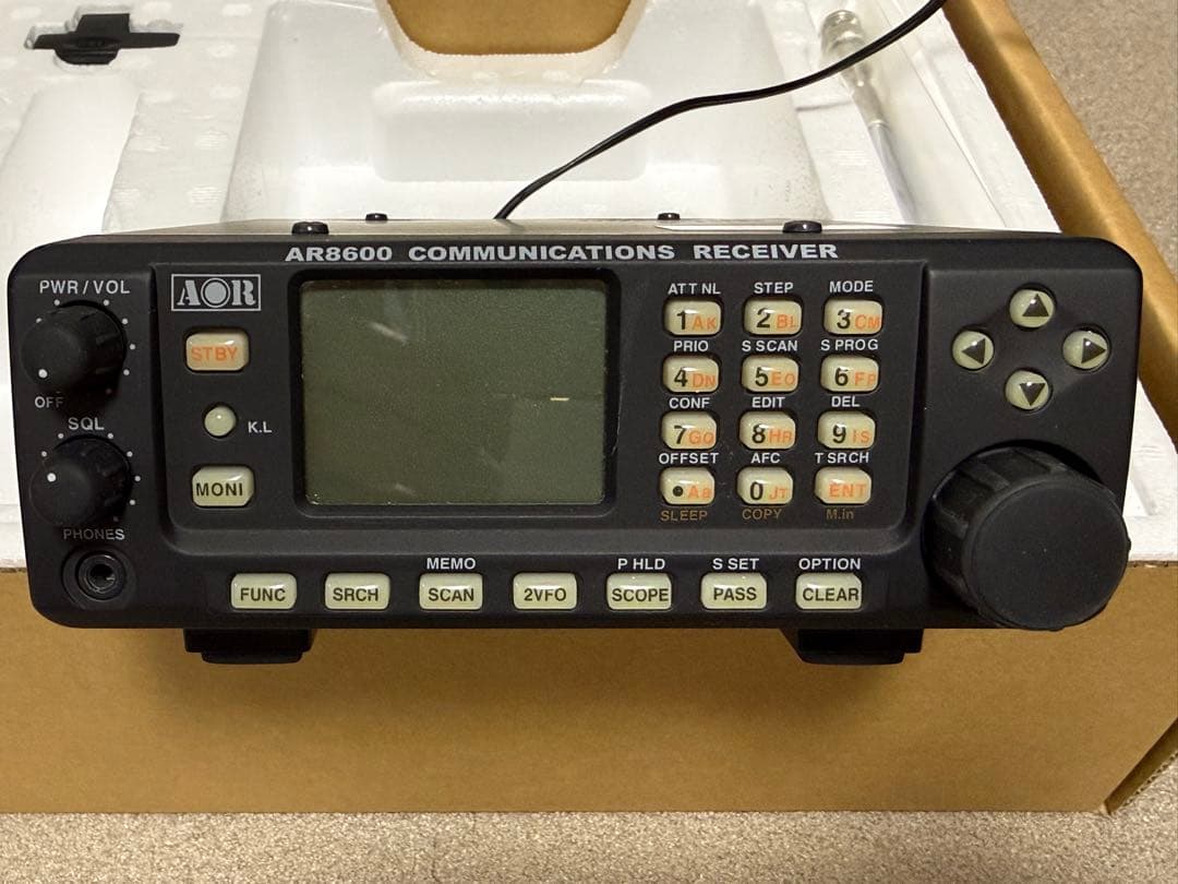 AOR 広帯域受信機 AR8600 MARK2