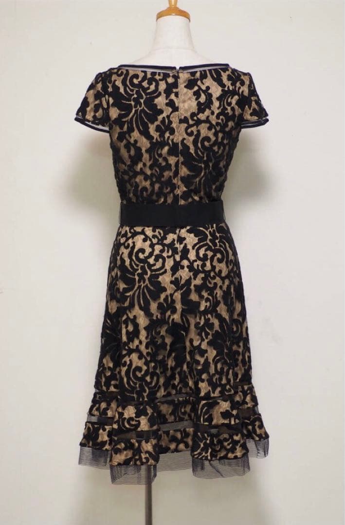 TADASHI SHOJI パーティードレス サイズ4 黒 レース