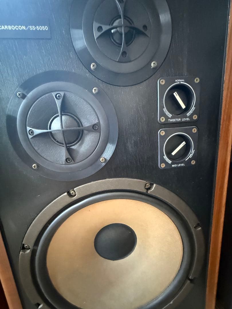 【レア・ヴィンテージ】SONY CARBOCON SS-5050 スピーカーペア