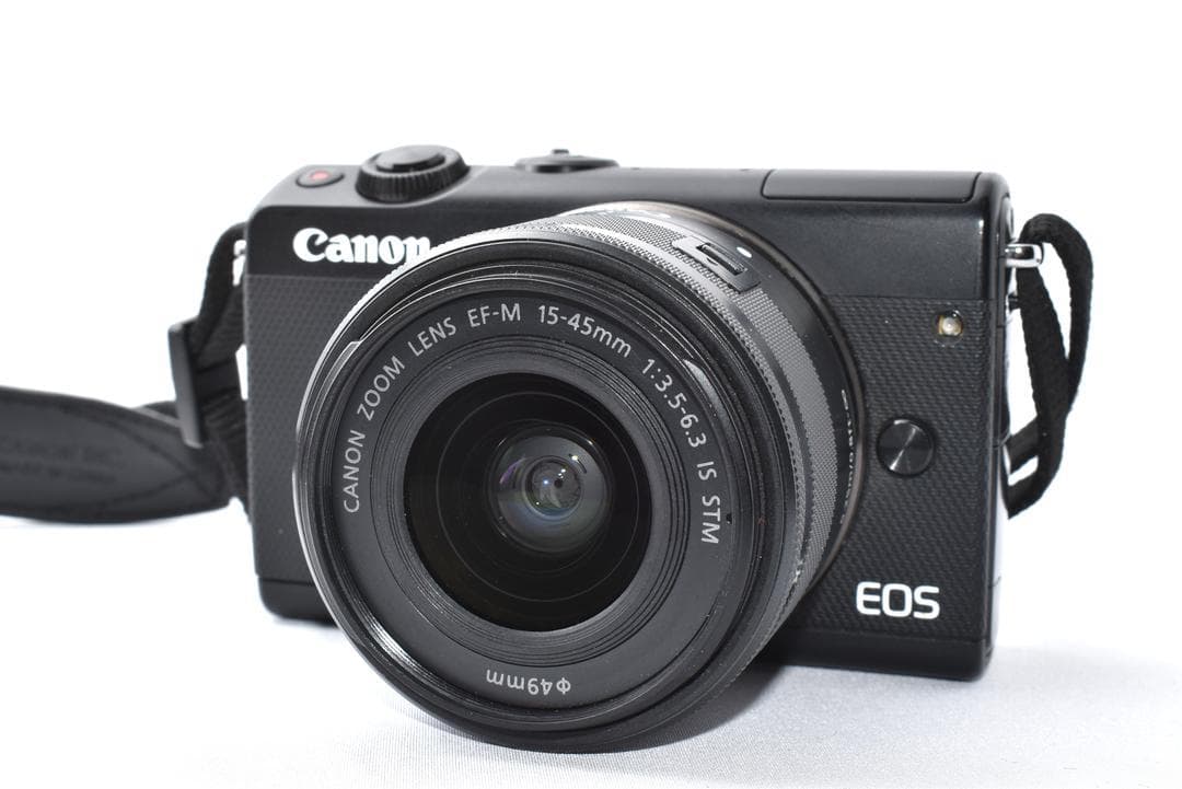 Canon EOS M100 ブラック 15-45mm レンズキット