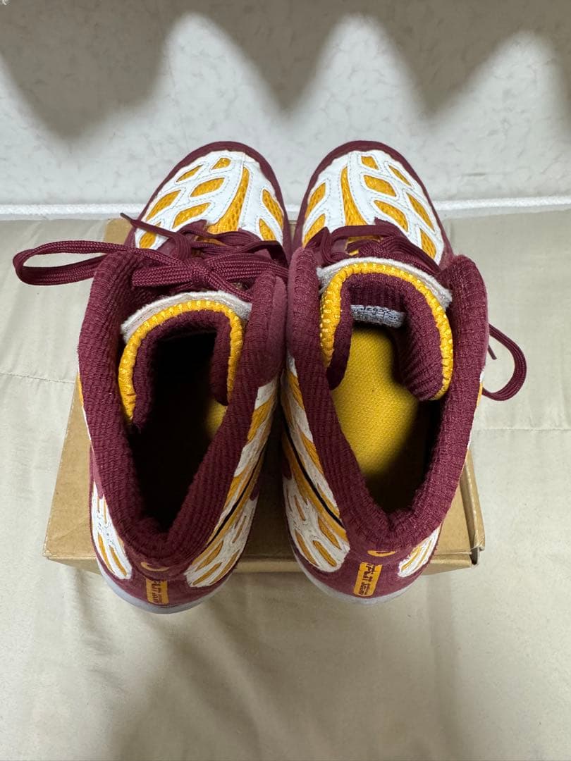 【希少・美品】アシックス レスリングシューズ ハイカット