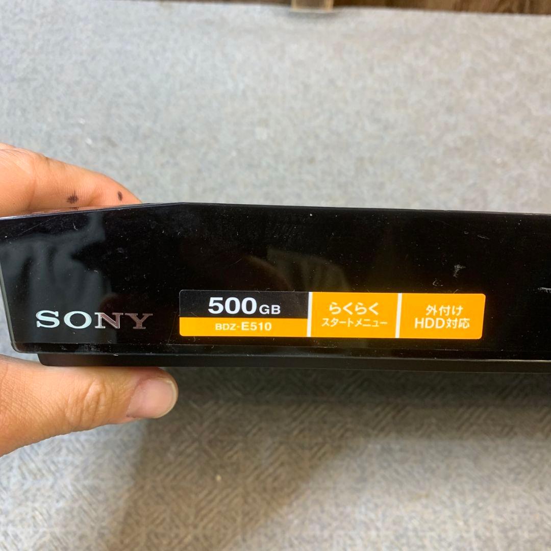 H422\" SONY BDレコーダー BDZ-E510 500GB 13年製