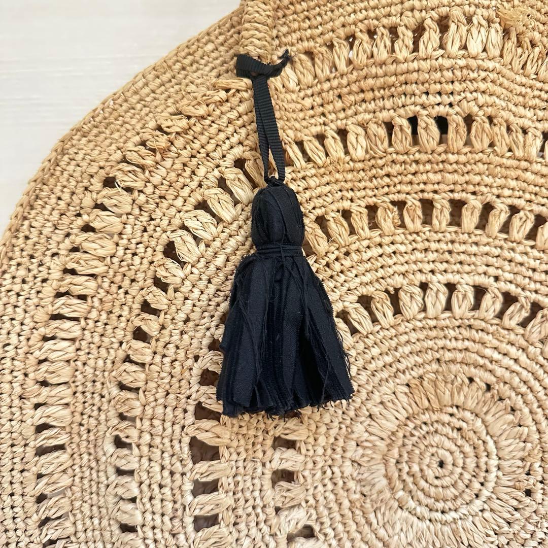 美品MAISON N.H PARIS CIRCLE BAG GM サークルバッグ