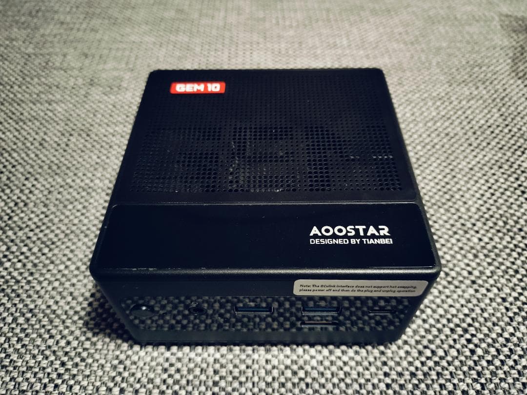 ミニPC Ryzen7 6800H 32GB 512G oculink egpu