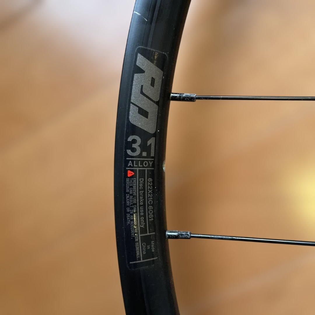 RD3.1 完組ホイール 32本スポーク　前輪