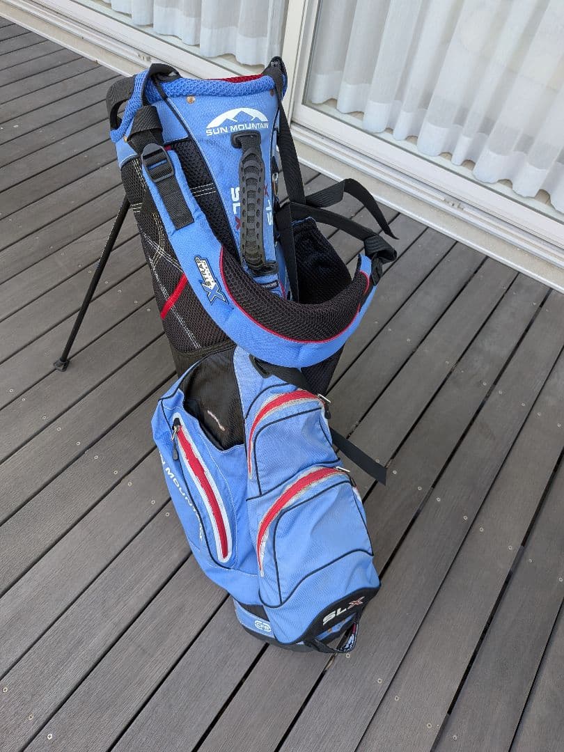 【値下げ】SUN MOUNTAIN SLX スタンドバッグ 青