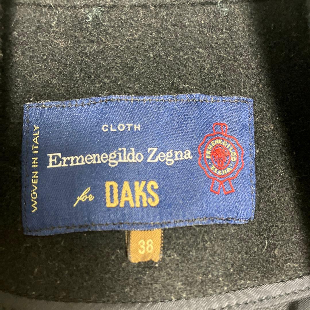 DAKS Zegna カシミア ステンカラーコート
