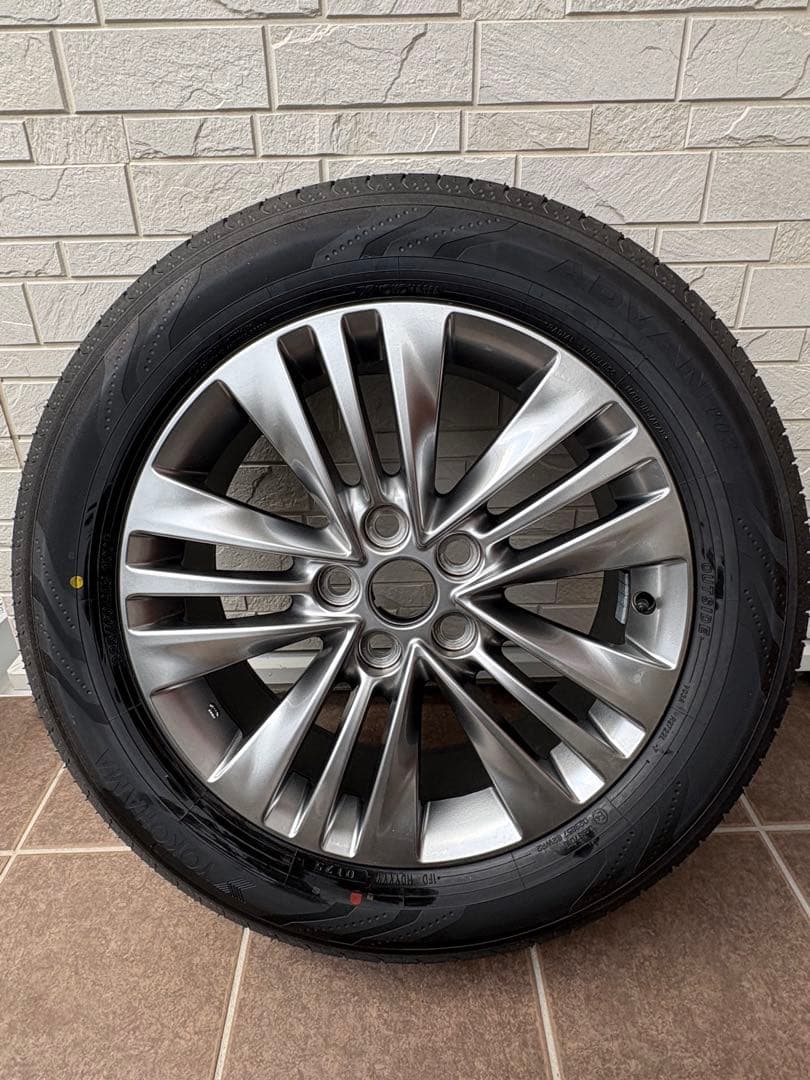 40系アルファード純正18インチ新車外しタイヤホイールヴェルファイア対応ノーマル