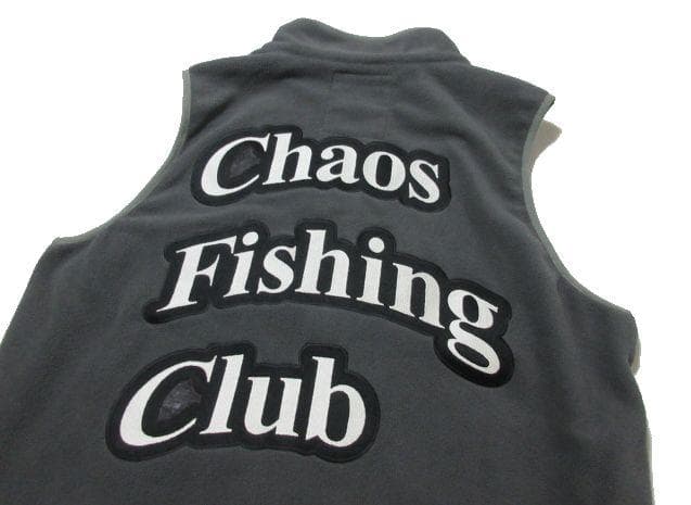 Chaos Fishing Club Arch Logo フリース ベスト