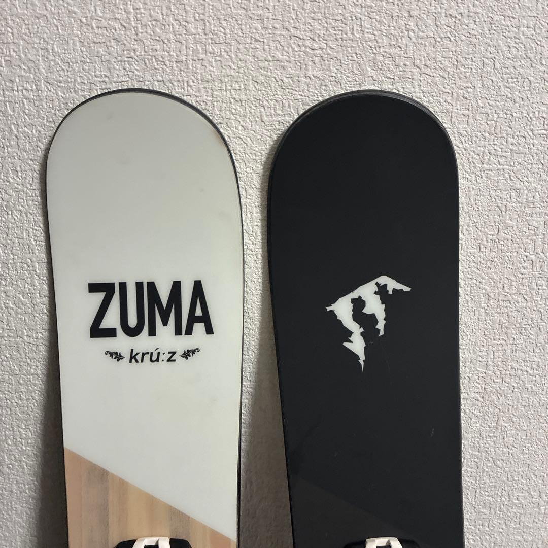 【新品】ZUMA ショートスキー、ファンスキー　ケース付