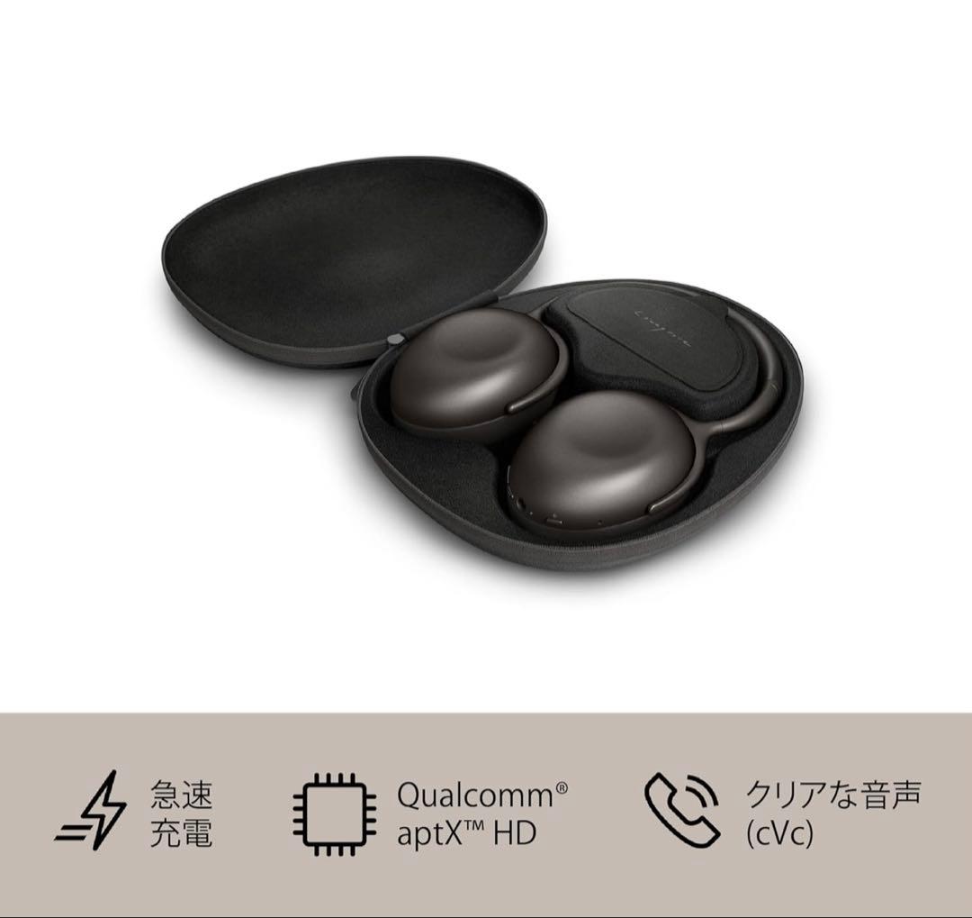 新品未使用 KEF Mu7 ワイヤレスヘッドホン Charcoal Grey