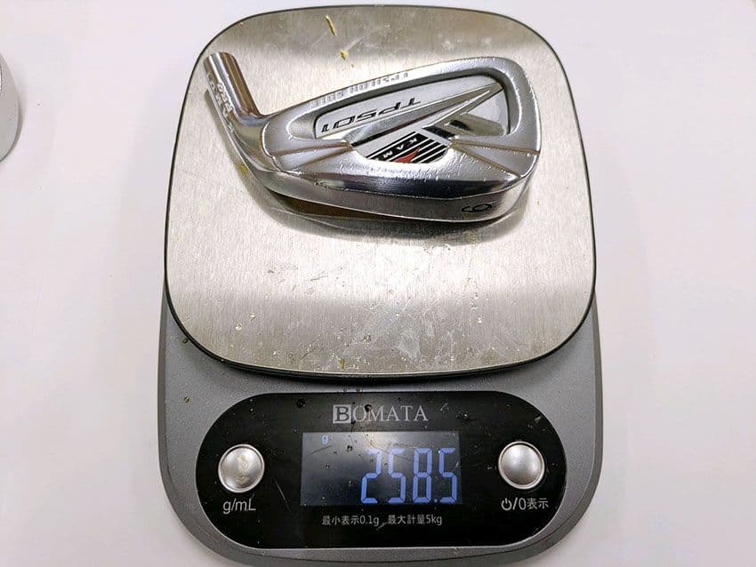 KAMUIカムイ TP-501のアイアンヘッド