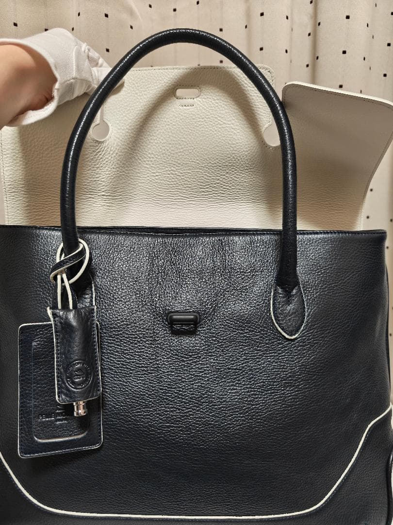 未使用品 ペッレモルビダ MB055A フラップトートバッグ ビジネスバッグ