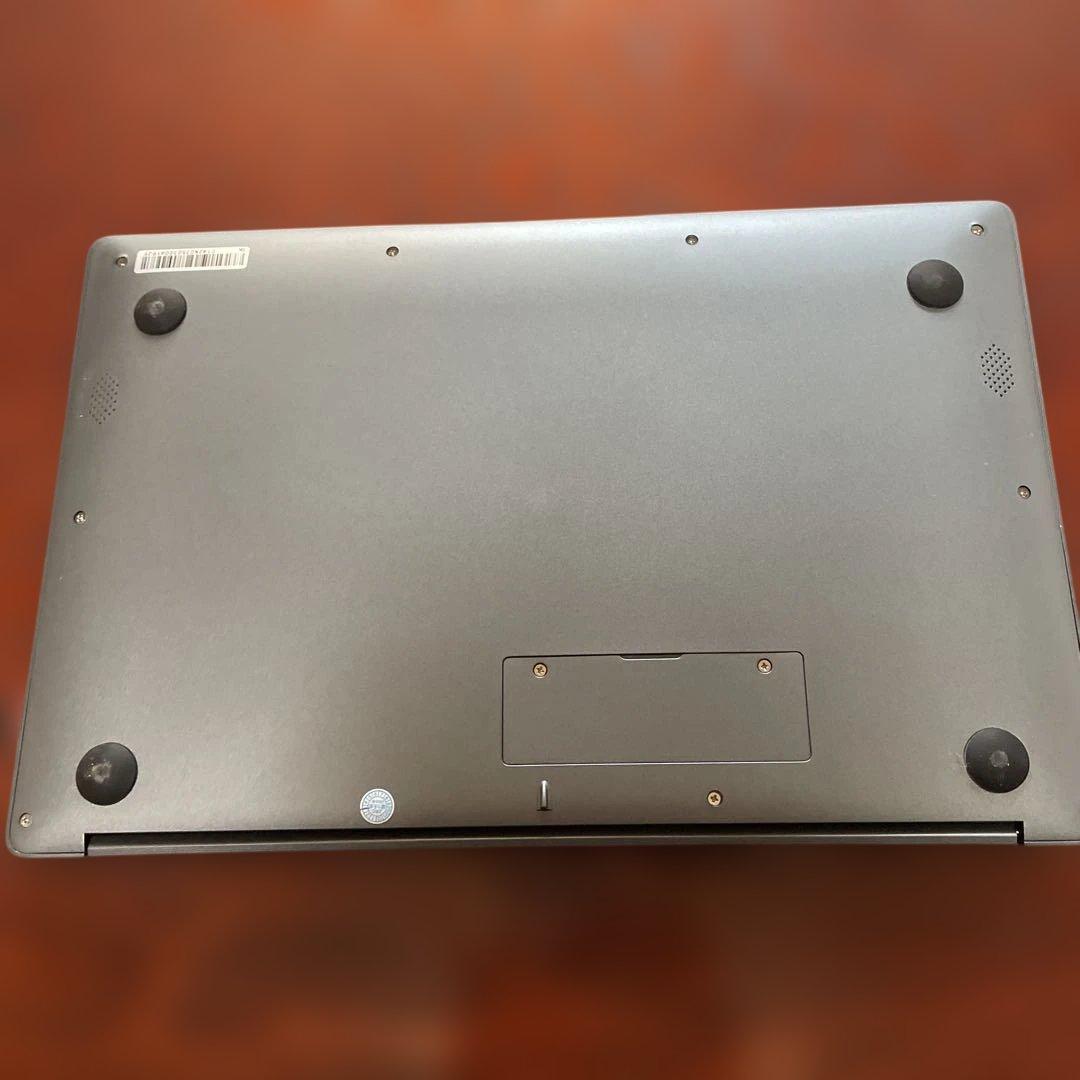 グレー ノートPC 日本語配列キーボード