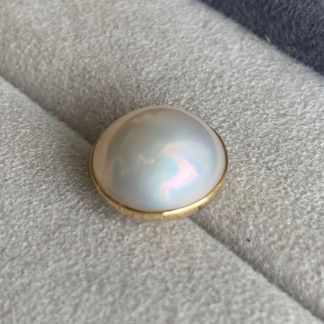 K18マベパールピアス/片耳用/ジュエリー