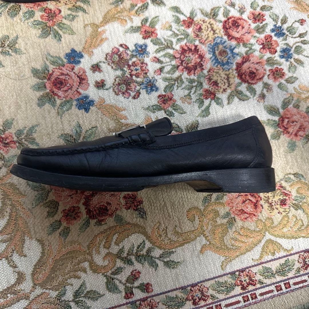 hana様向け　HERMES ローファー　H金具　ブラック　36 1/2