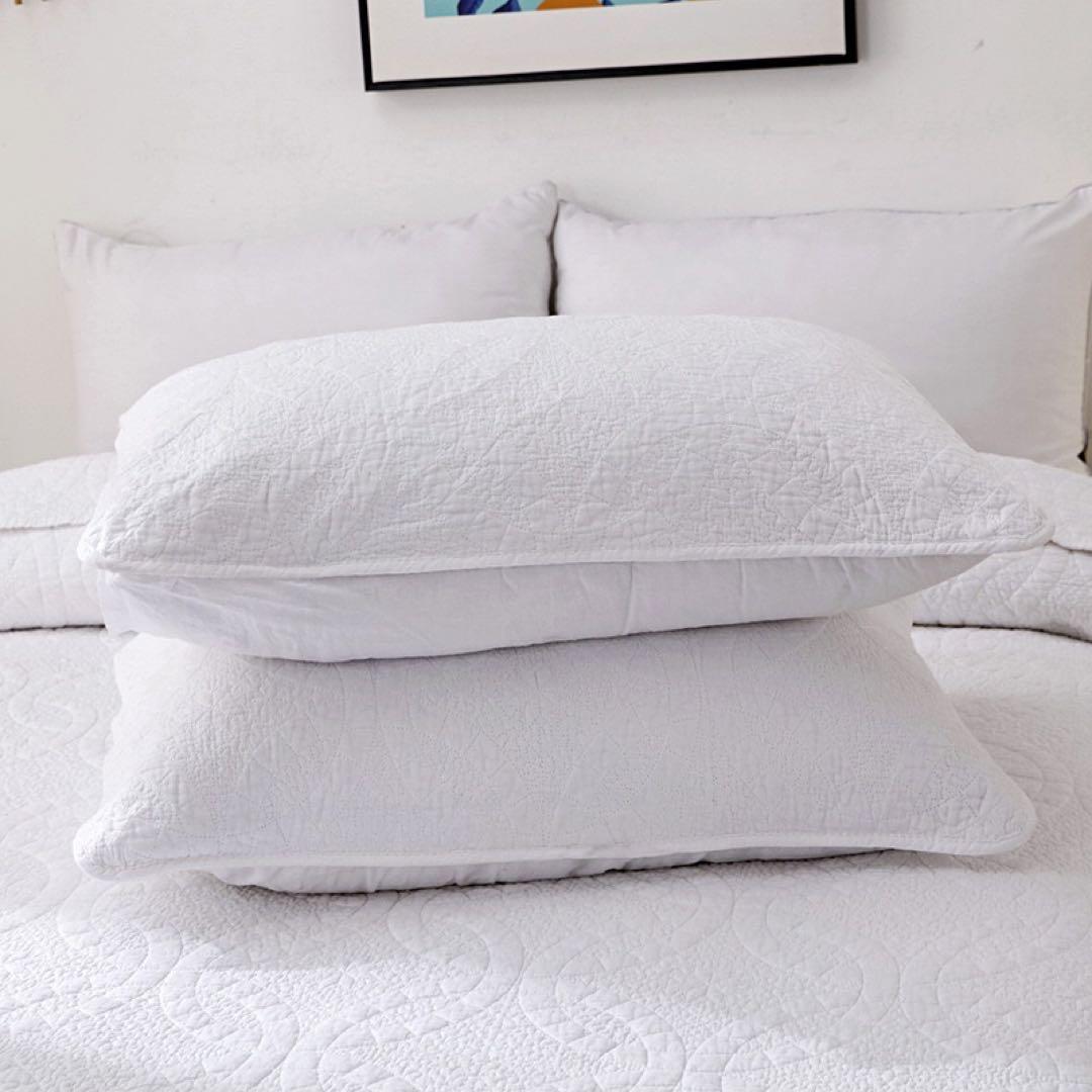 キルトベッドカバー3点セット綿マルチカバー キルティング 284B