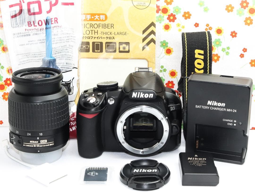 ニコン Nikon D3100☆スマホに転送♪☆手振れ補正付き☆初心者おススメ！