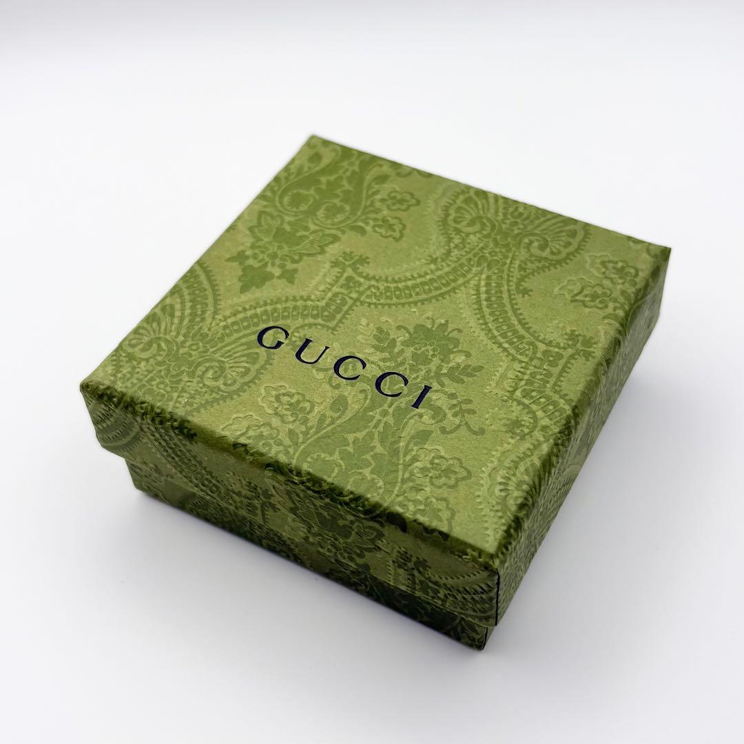 新品 グッチ ピアス アイコンブルーム K18 ホワイトゴールド 片耳 正規品