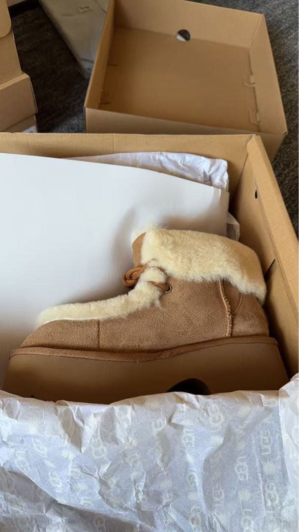 ESMEE LACE UP （CHESTNUT）