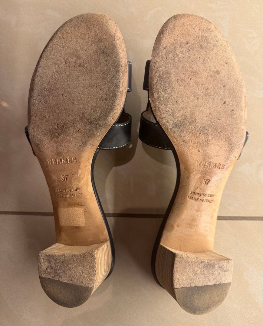 エルメス　オアジス　37 ブラック