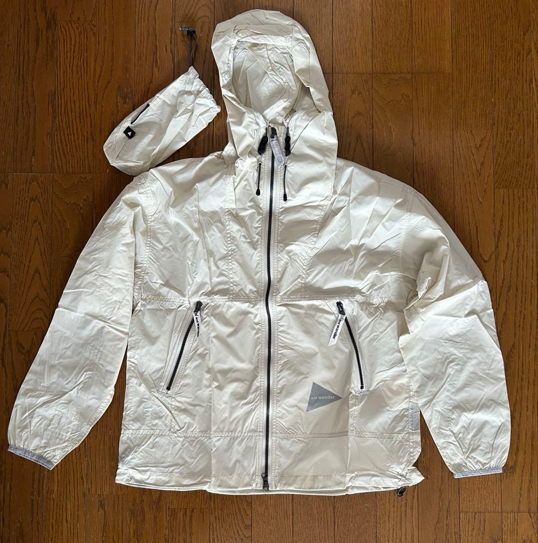 ジャケット・アウター AND WANDER PERTEX WIND JACKET