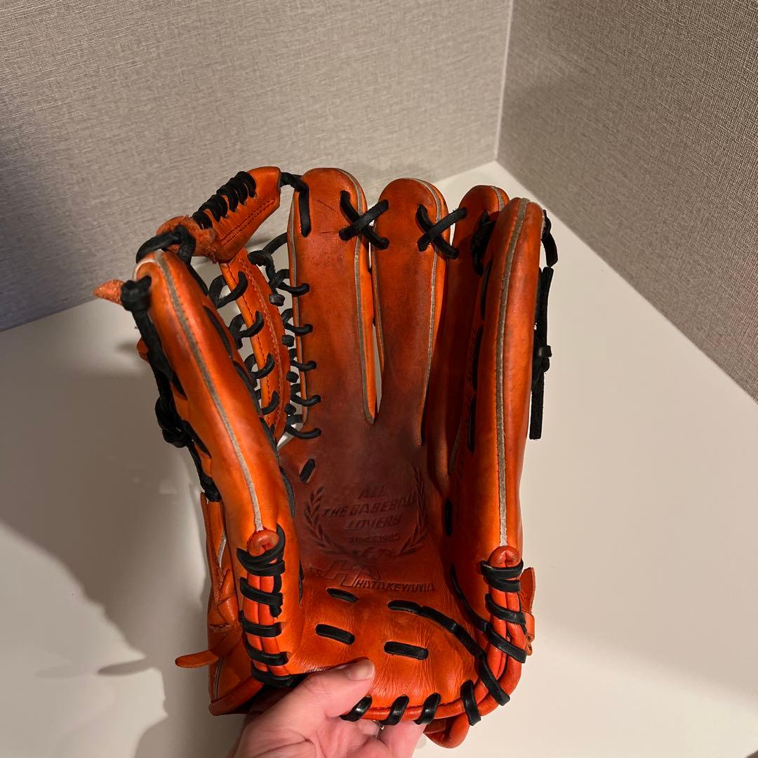 ハタケヤマ 軟式外野用グラブ