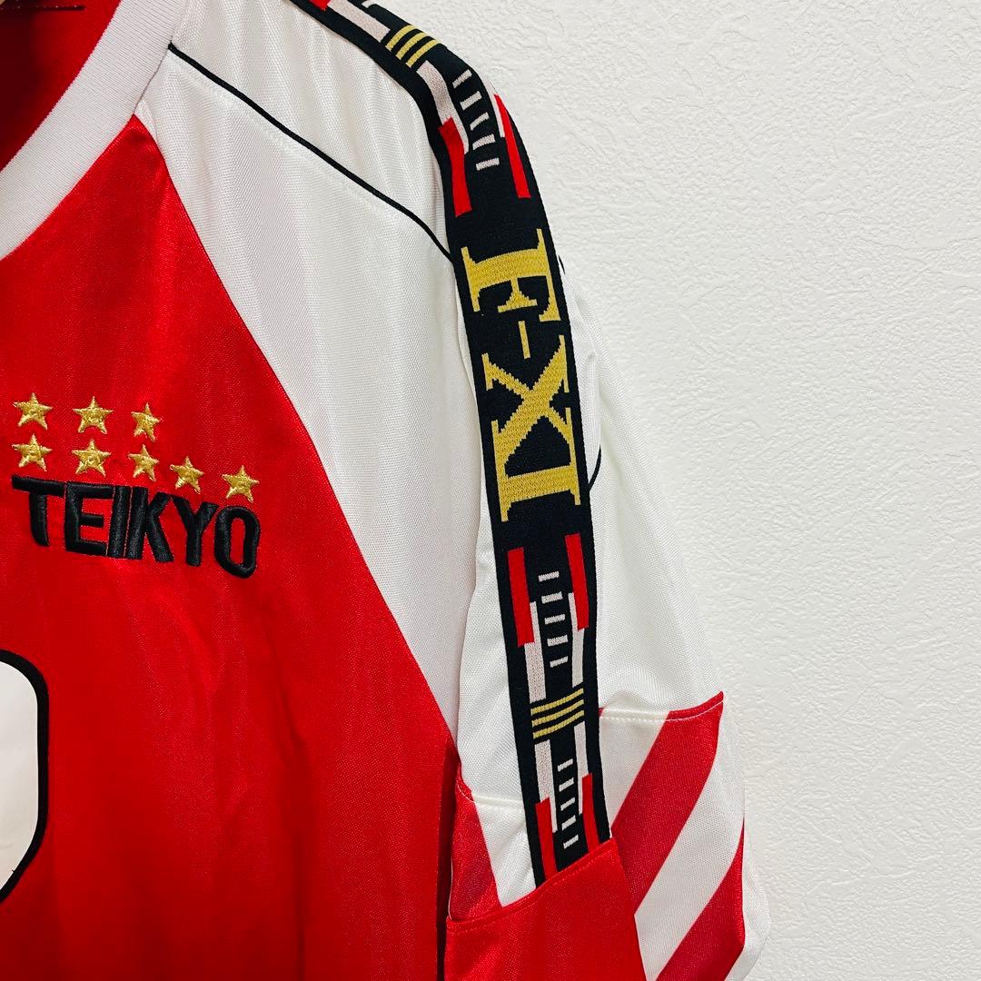 【雪の決勝】帝京高校サッカー　ユニフォーム　No10 レア