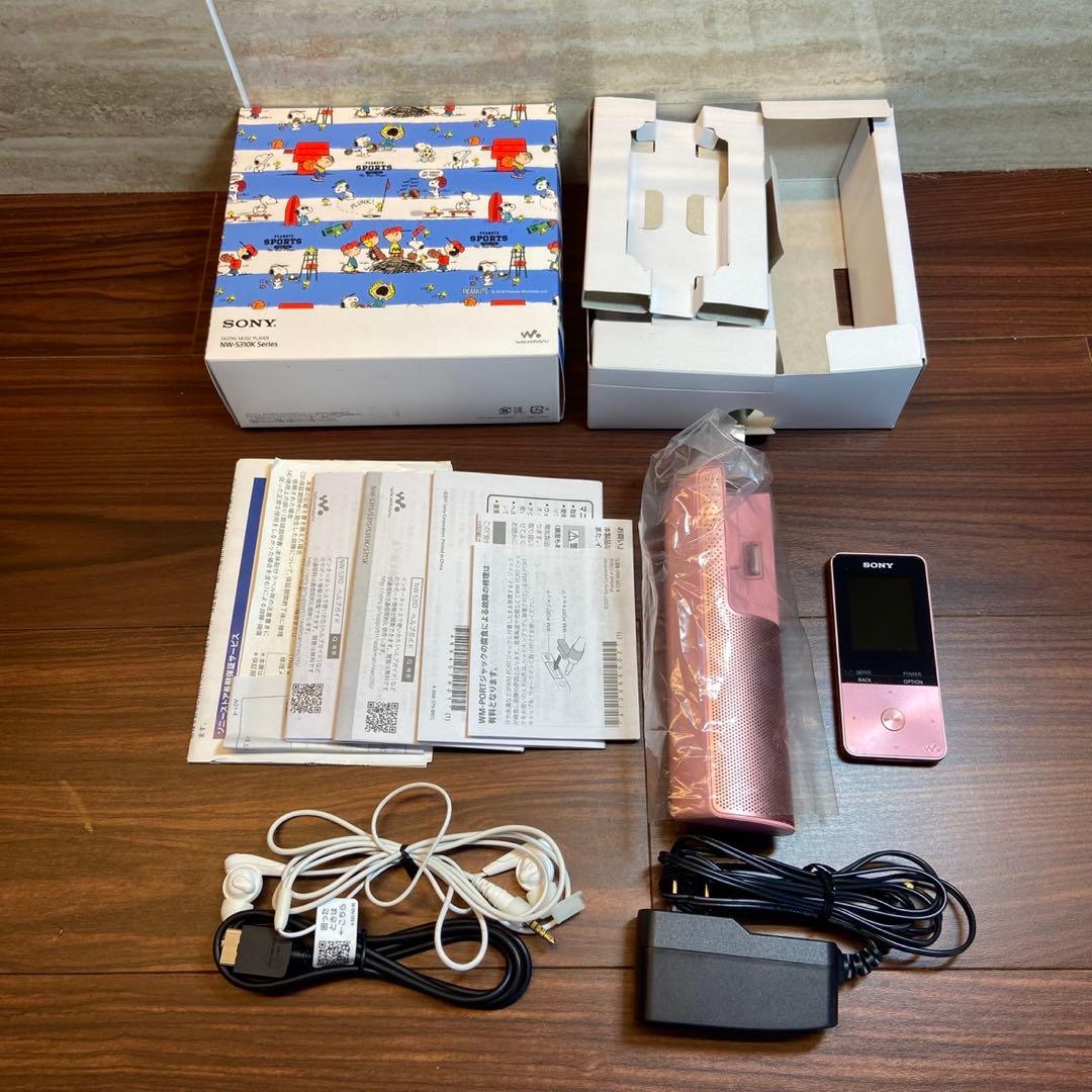 SONY ウォークマン NW-S310K シリーズ スヌーピー 4961