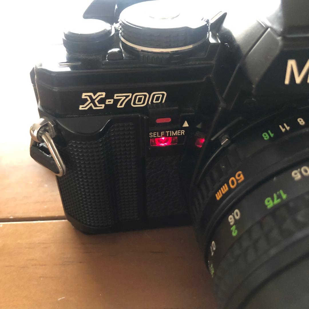 MINOLTA X-700 フィルムカメラ 50mm 単焦点レンズ