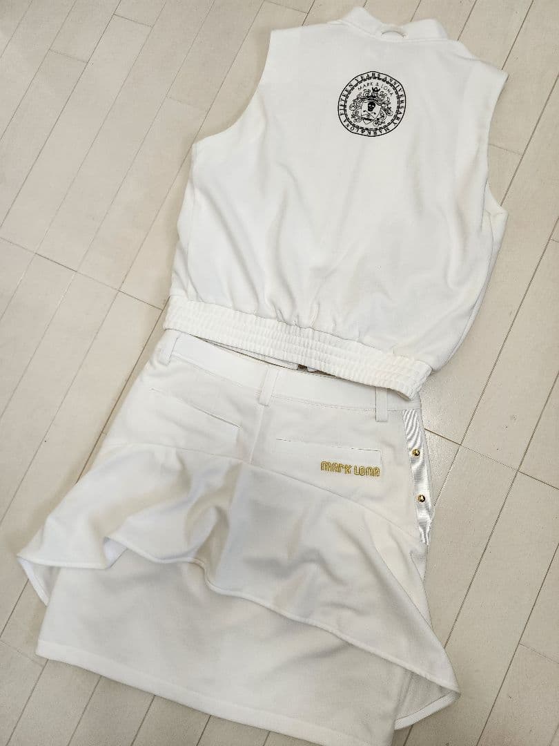 マークアンドロナ　ベスト　スカート　セットアップ　38