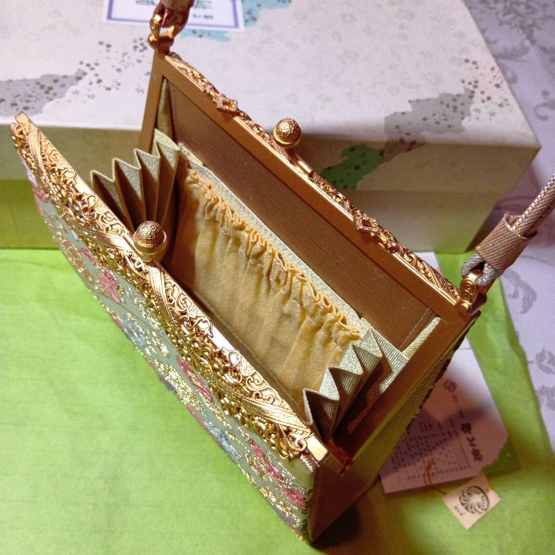 伊と忠　高級和装バッグ、草履セット　お値下