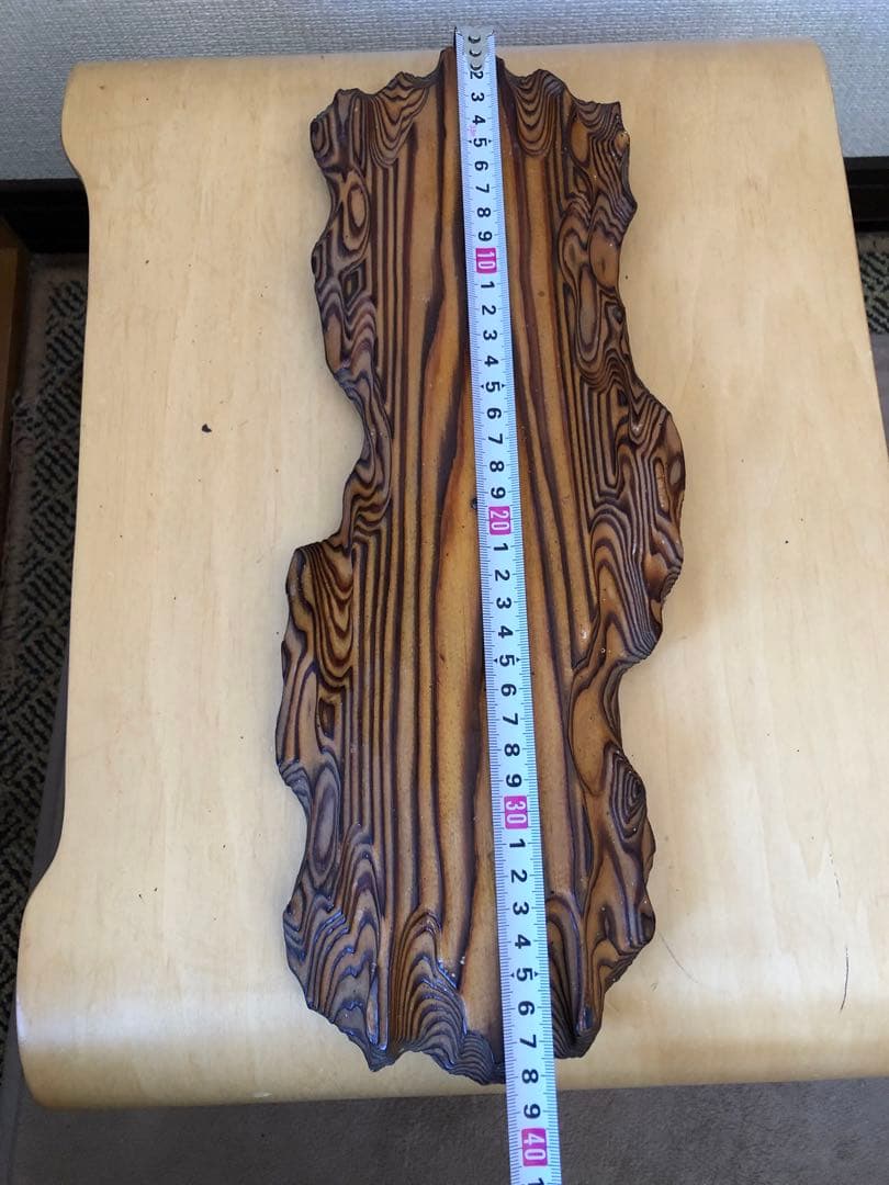 昇龍　置物　木製木彫り　彫刻　オブジェ　屋久杉？