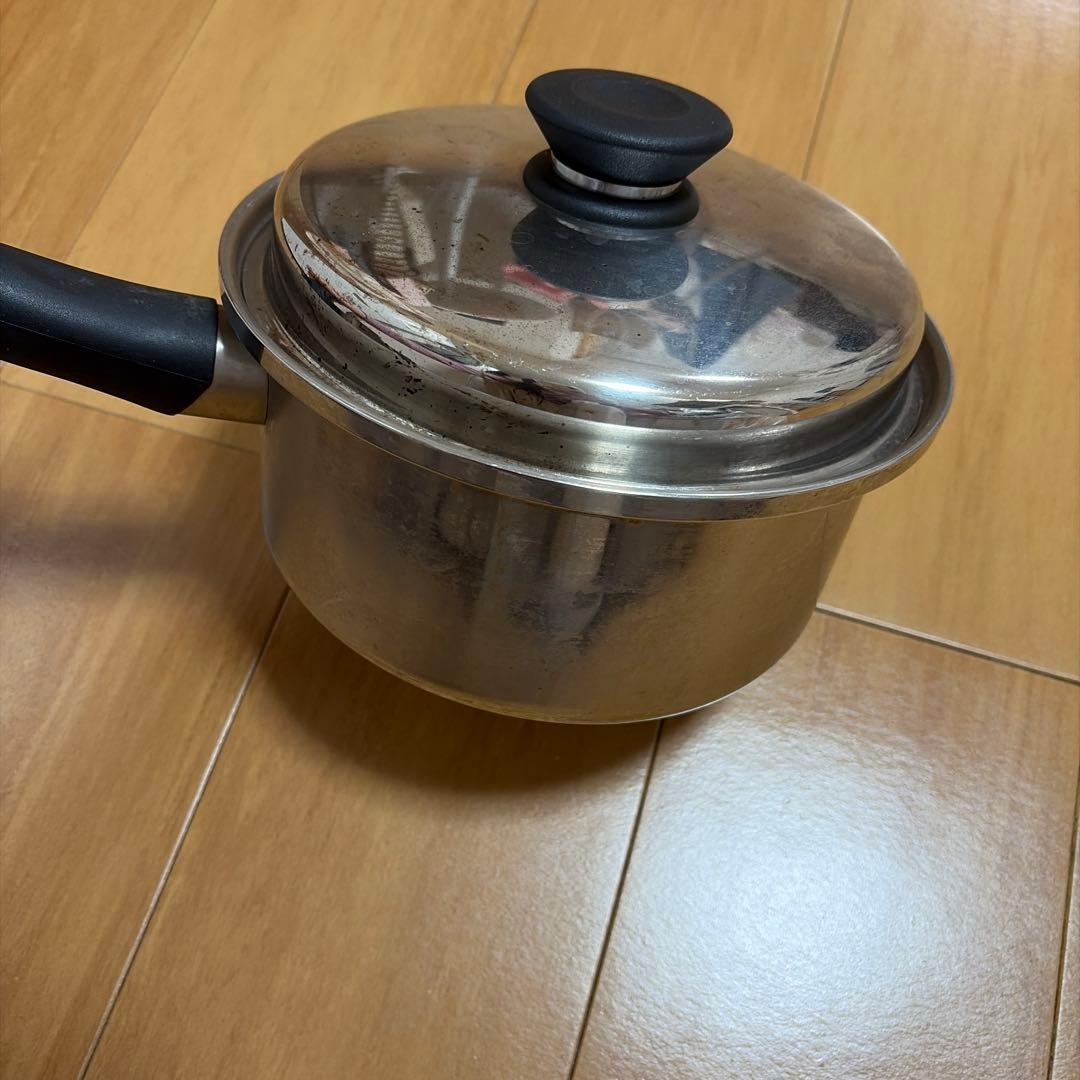 Amwayステンレス製鍋 蓋付き