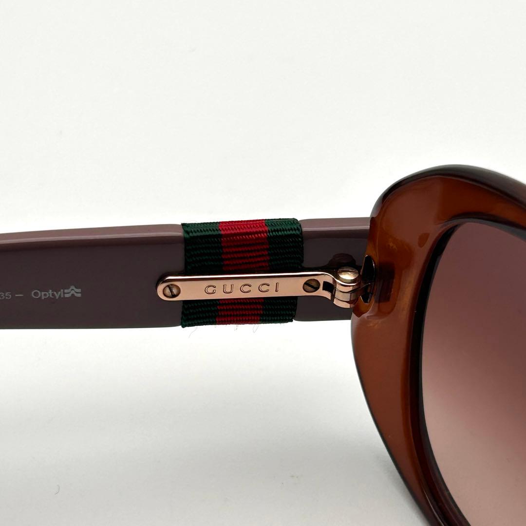 極美品✨ GUCCI サングラス GG3660 KS シェリーライン ゴールド