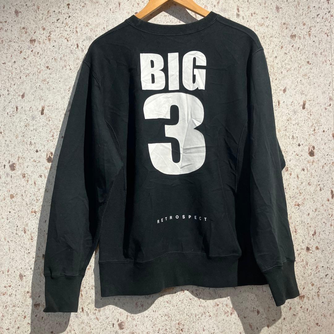 初期　TMT YOURS BIG3 プリントクルーネックスウェット　キムタク