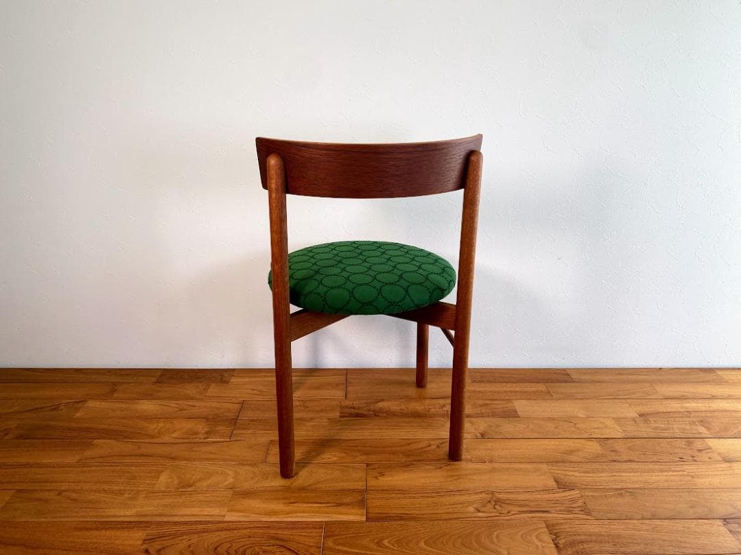 最終 希少 70s 山口木材工芸 チーク×オーク ヴィンテージチェア 仕上済 ③